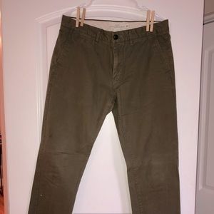 Men’s H&M Pants, Olive Green
